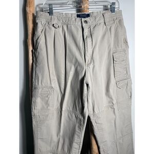 5.11 Tactical Men 74251 Taclite Pro Ripstop Khaki Cargo Utility Work Pants 36x30